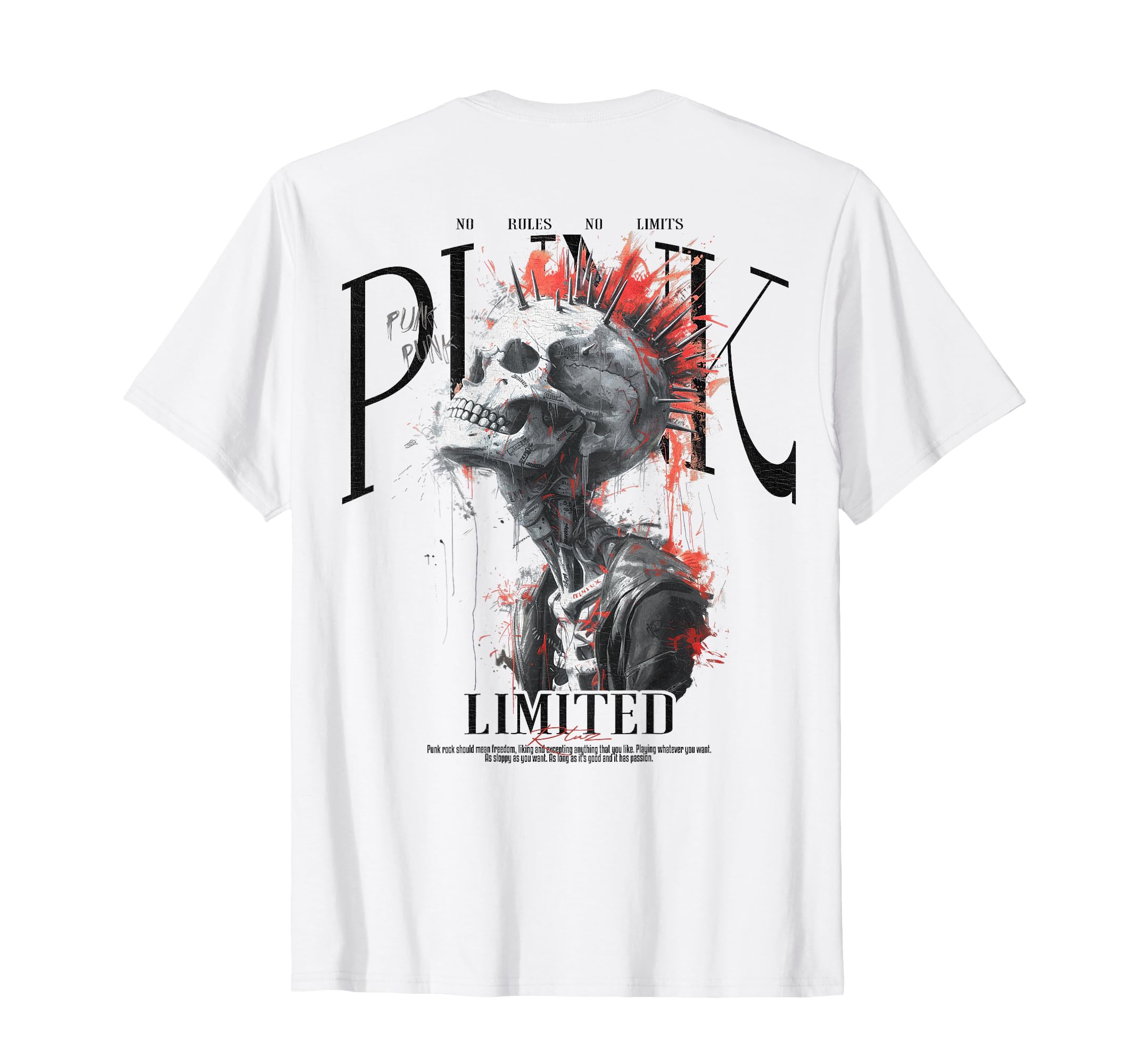 h.NAOTO Blood y2k 英字 編み上げ 変形 カットソー トップス 平成 y2k ピチT タイト 英字 Tシャツ 半袖 - メルカリ